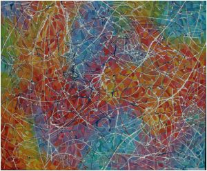 kompozicija no 3., 2012 god., ulje na platnu, 100x120 cm